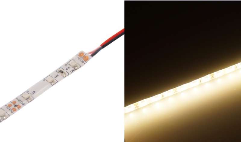 LED Streifen flexibel warmweiß 50 cm